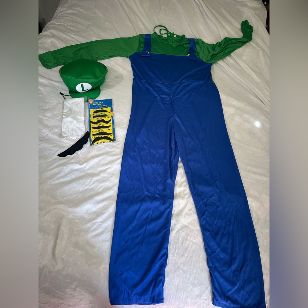 Luigi Costume with Hat